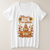 Personnalisé Mimi's Grandkids Tee, automne famille (Design devant)