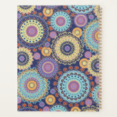 Personnalisé moderne violet géométrique (Dos)