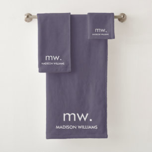 Personnalisé Monogram Pastel Élégant Design Modern