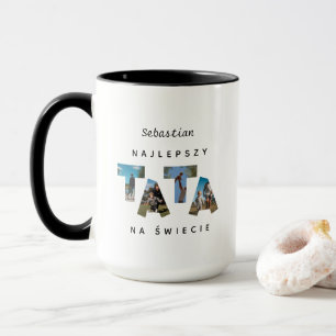 Personnalisé NAJLEPSZY TATA NA ŚWIECIE énorme Mug