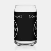 Personnalisé noir blanc Ajouter logo ici promo (Droite)