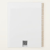 Personnalisé noir et blanc Inspiré géométrique (Dos)