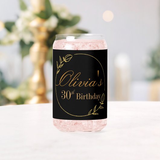 Personnalisé Noir et Or (Insitu (Mariage))