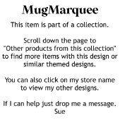 Personnalisé Nom Big Mug Navy Blue C41 Fun Novelty