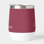 Personnalisé nommé Claret Red (Droite)