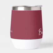 Personnalisé nommé Claret Red (Gauche)