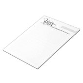 Personnalisé, Notes du bureau de - bloc-notes (Incliné)