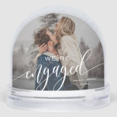 Personnalisé Nous sommes engagés ! Photo Keepsaké (Arrière)