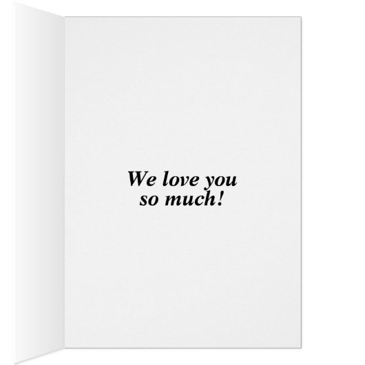 Personnalisé Nous t'aimons Papa Fête des pères pho (Intérieur (Droit))