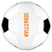 Personnalisé orange nom personnalisé numéro d'équi (Tourné)