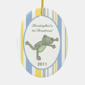 Personnalisé Ornement Leap Frog Turtle Bee (Devant)