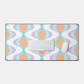 Personnalisé Pastel Violet Violet Orange Aqua Blue (Clavier et souris)