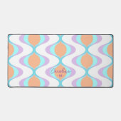 Personnalisé Pastel Violet Violet Orange Aqua Blue (Recto)