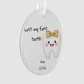 Personnalisé Perdu Mon premier Noël de dent (devant)
