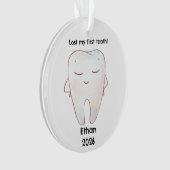 Personnalisé Perdu Mon premier Noël de dent (devant)