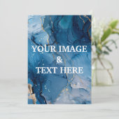 Personnalisé Personnalisé Votre Propre Invitation (Debout devant)