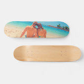 Personnalisé Personnalisé Votre Skateboard Photo (Horz)
