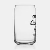 Personnalisé Peut Former Le Verre 16oz (Droite)