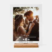 Personnalisé, Photo, Première Danse, Panneau de Ma (Recto)