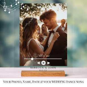 Personnalisé, Photo, Première Danse, Panneau de Ma