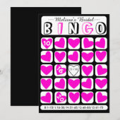 Personnalisé remplir dans la carte de jeu rose bin (Devant / Derrière)