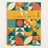 Personnalisé Retro géométrique coloré (Devant)