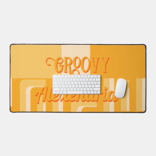 Personnalisé Retro Jaune (Clavier et souris)