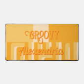 Personnalisé Retro Jaune (Recto)