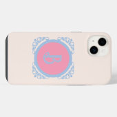 Personnalisé rose et bleu  (Verso Horizontal)