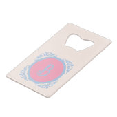 Personnalisé rose et bleu (Devant Angle)