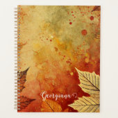 Personnalisé Rustique Golden Autumnal Encre désoss (Devant)