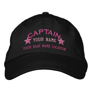 Personnalisé Sea Captain Stars Ball Casquette Brod