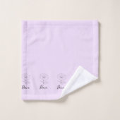 Personnalisé Septembre Matin Gloire Cadeau Fleur d (Gant de toilette)