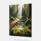 Personnalisé "Serez-Vous À Moi ?" SYMBOLE ACryliqu (Angle)