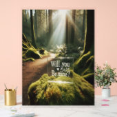 Personnalisé "Serez-Vous À Moi ?" SYMBOLE ACryliqu (Mariage)