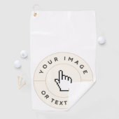 Personnalisé - Serviette de golf (En situation)