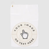 Personnalisé - Serviette de golf (Devant)