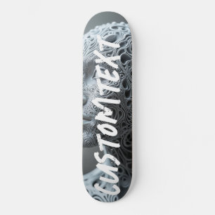 Personnalisé skateboard personnalisé fractal humai