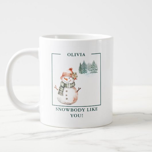 Personnalisé "Snowbody Like You !" Mug (Gauche)