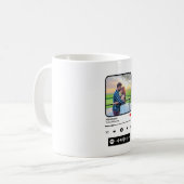Personnalisé Spotify Chanson Poster Photo Mug - Fo (Devant gauche)