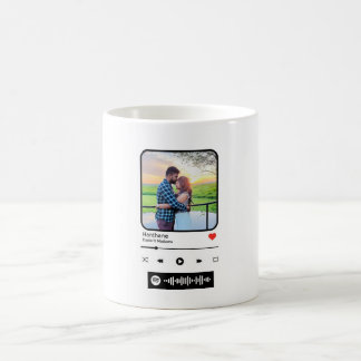 Personnalisé Spotify Chanson Poster Photo Mug - Fo