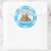 Personnalisé, Stickers Arche de Noah, Tailles, For (Sac)