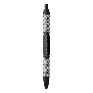 Personnalisé: Stylo d'encre Motif Clé grecque