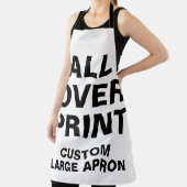 Personnalisé sur toute impression grand tablier (Insitu)