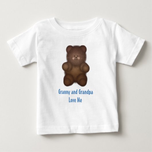 Personnalisé : T-shirt bouclé d'ours (Devant)