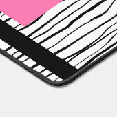 Personnalisé tendance rose et noir (Coin)