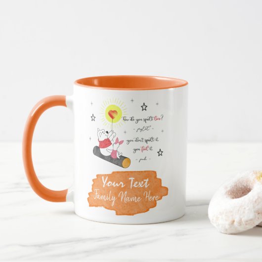 Personnalisé / Thanksgiving Mug (Avec donut)