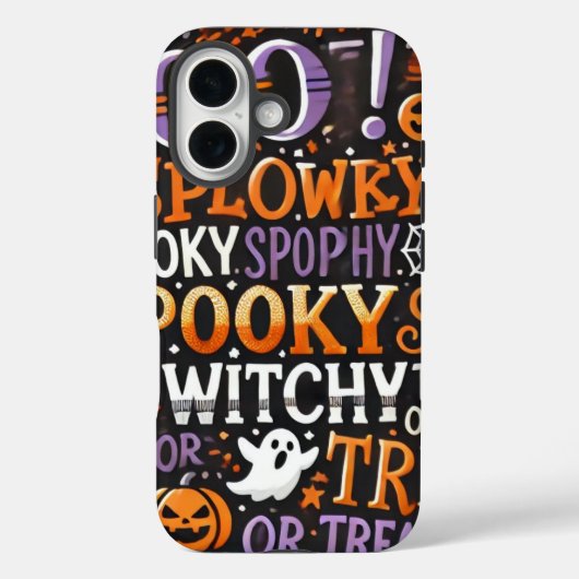 Personnalisé Tough iPhone 16 Coque - Durable & Per (Verso)