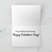 Personnalisé, Tu M'Avais... Carte (Intérieur)