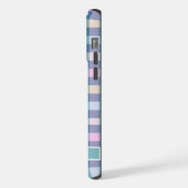 Personnalisé Turquoise bleu rose À damiers Motif (Côté gauche)